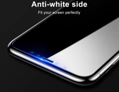 Защитное стекло Baseus Anti-bluelight 0.3mm для iPhone X Антибликовое - Изображение 35602