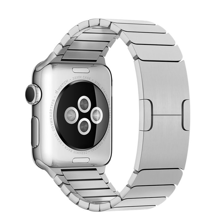 Браслет блочный для Apple Watch 2 / 1 (38мм) Серебро - Изображение 9789