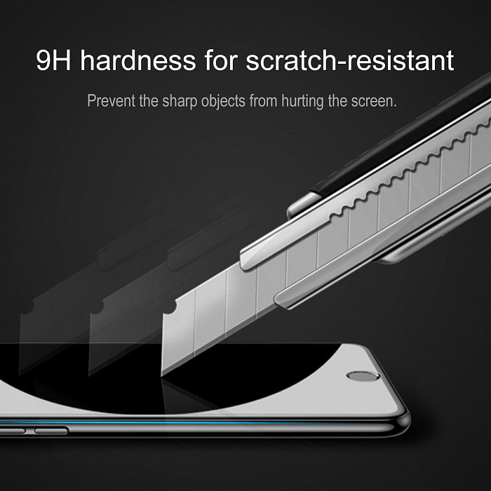 Защитное стекло Baseus PET Soft Edge для iPhone 8 Черное - Изображение 102472