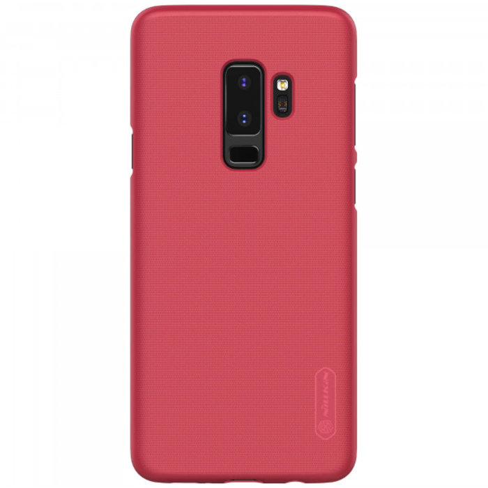 Чехол накладка Nillkin Frosted Shield для Samsung Galaxy S9 Plus Красный - Изображение 104134