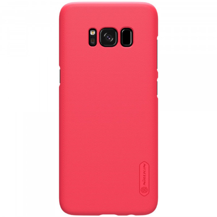 Чехол накладка Nillkin Frosted Shield для Samsung Galaxy S8 Plus Красный - Изображение 104263