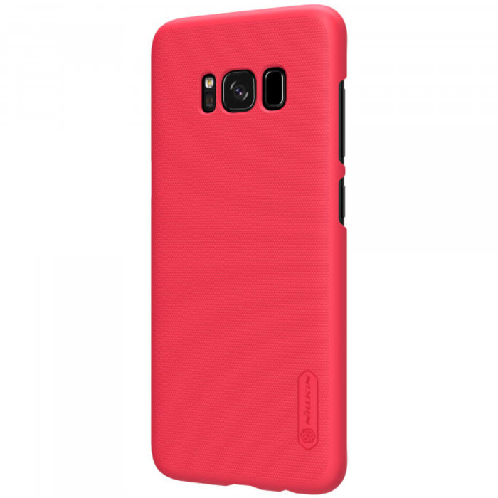 Чехол накладка Nillkin Frosted Shield для Samsung Galaxy S8 Plus Красный - Изображение 104269
