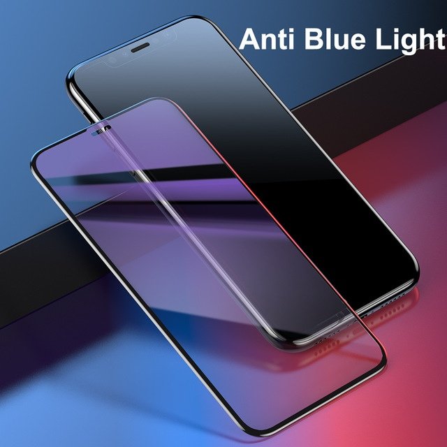 Защитное стекло Baseus Pet Soft Screen Anti-Bluelight 0.23mm для iPhone Xr Черное - Изображение 104945