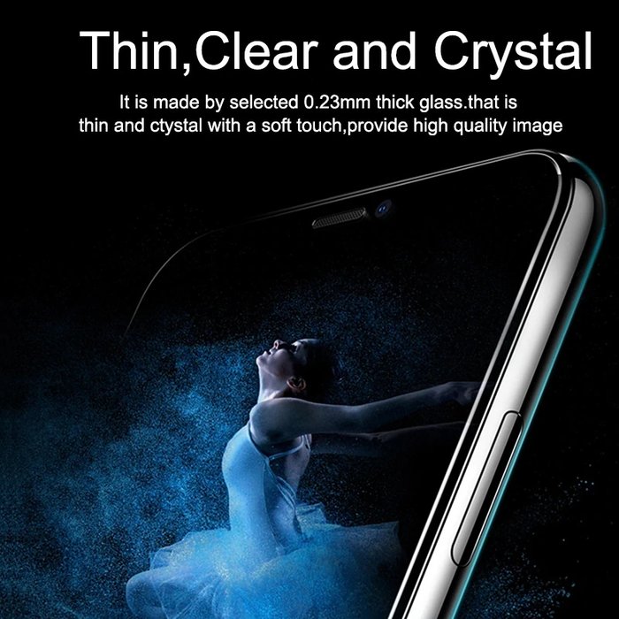 Защитное стекло Baseus Pet Soft Screen Anti-Bluelight 0.23mm для iPhone Xr Черное - Изображение 104960