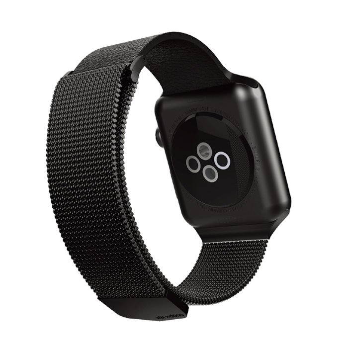 Ремешок X-Doria Hybrid Mesh для Apple Watch 3 / 2 / 1 (42мм) Черный - Изображение 98447