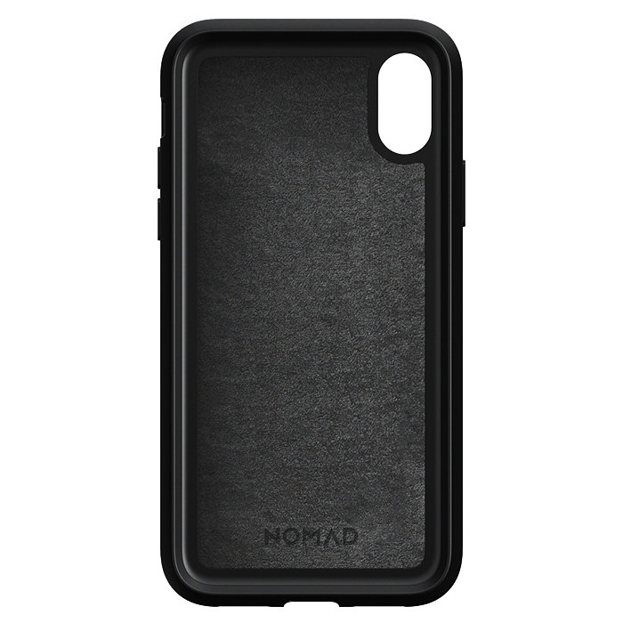 Кожаный чехол накладка Nomad Rugged Rustic Leather для iPhone X Коричневый - Изображение 105494
