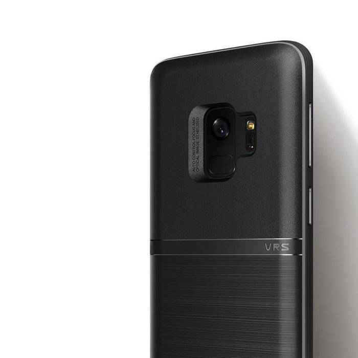 Чехол накладка VRS Design Single Fit для Samsung Galaxy S9 Черный - Изображение 103363