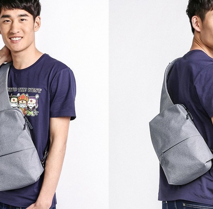 Рюкзак Xiaomi Multifunctional Urban Chest Backpack Серый - Изображение 108560