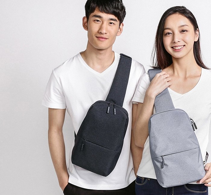 Рюкзак Xiaomi Multifunctional Urban Chest Backpack Чёрный - Изображение 108533
