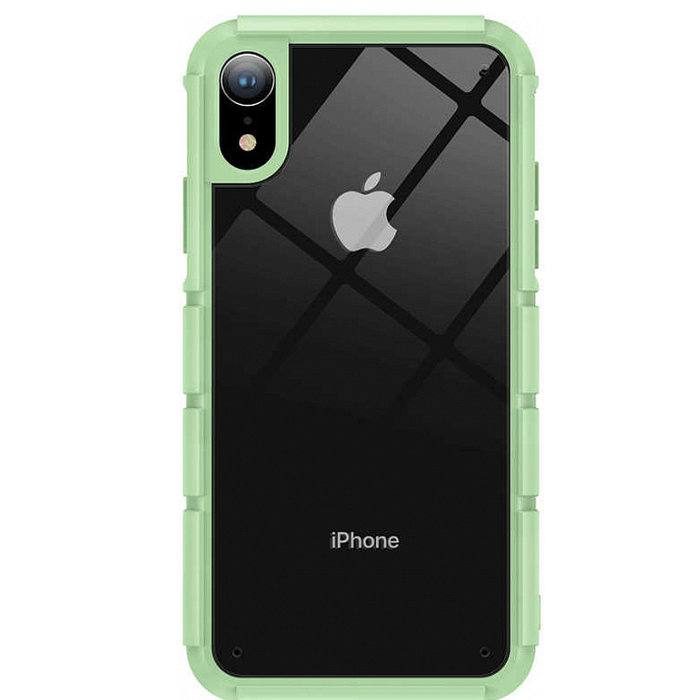 Чехол накладка Baseus Panzer Case для iPhone Xr Зеленый - Изображение 106718