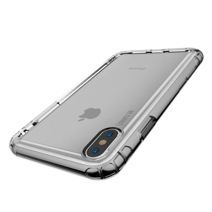 Силиконовый чехол накладка Baseus Safety Airbags Case для iPhone Xs Max Серый - Изображение 106680