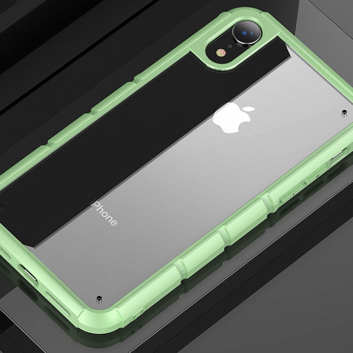 Чехол накладка Baseus Panzer Case для iPhone Xr Зеленый - Изображение 106748