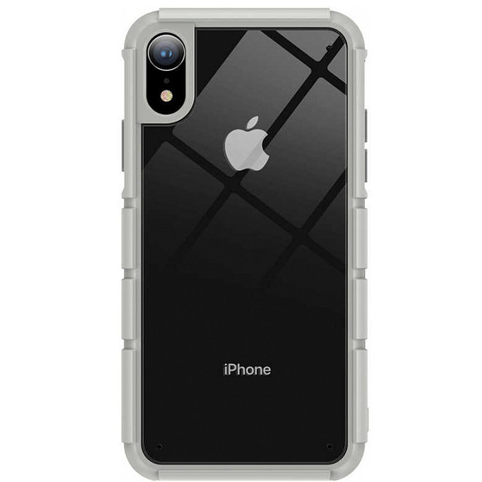 Чехол накладка Baseus Panzer Case для iPhone Xr Серый - Изображение 106772