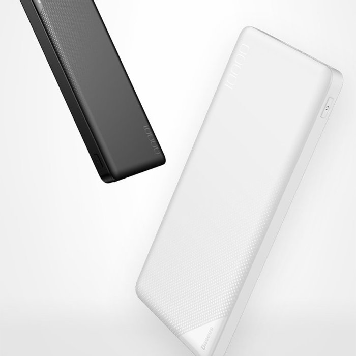 Внешний аккумулятор Baseus Mini Cu Power Bank Dual USB 10000mAh Белый - Изображение 106899