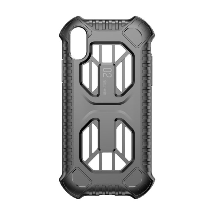 Чехол накладка Baseus Cold Front Сooling Case для iPhone Xr Черный - Изображение 106922