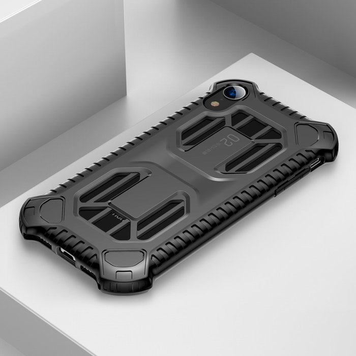 Чехол накладка Baseus Cold Front Сooling Case для iPhone Xr Черный - Изображение 106943