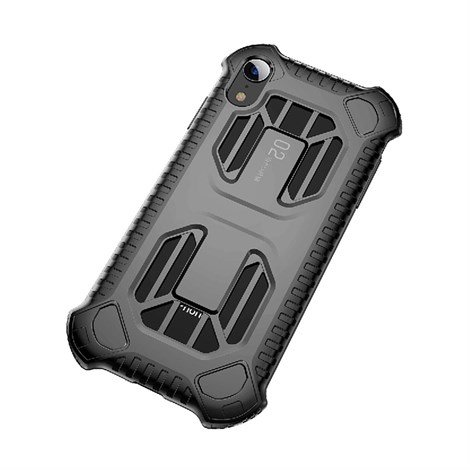 Чехол накладка Baseus Cold Front Сooling Case для iPhone Xr Черный - Изображение 107234