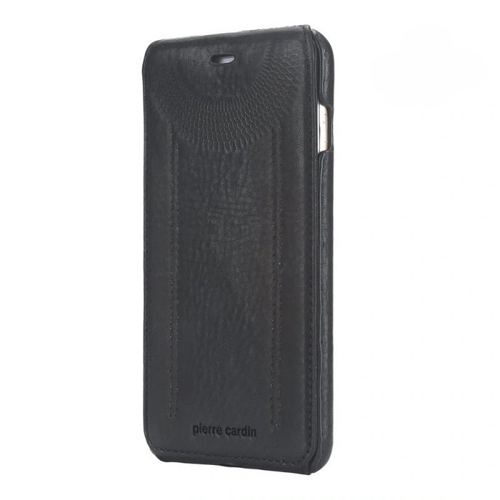 Кожаный чехол флип Pierre Cardin для iPhone 7 Черный - Изображение 99009