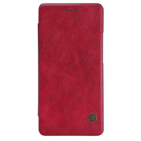 Чехол книжка Nillkin Qin Leather Case для Huawei P20 Lite Красный - Изображение 99059