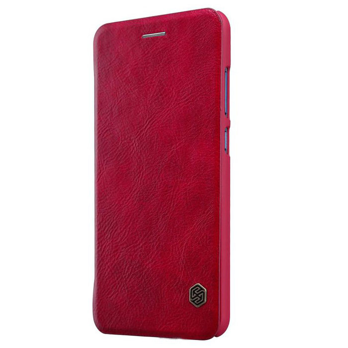 Чехол книжка Nillkin Qin Leather Case для Huawei P20 Lite Красный - Изображение 99065