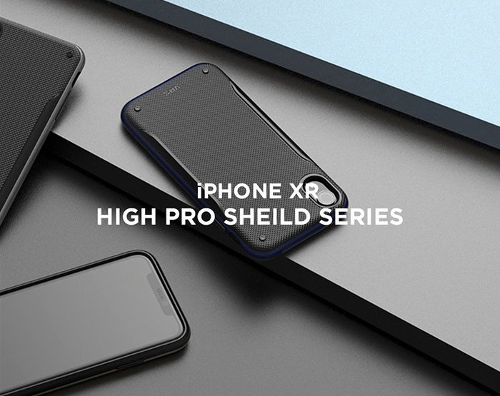 Чехол накладка VRS Design High Pro Shield для iPhone Xr Коричневый - Изображение 108249