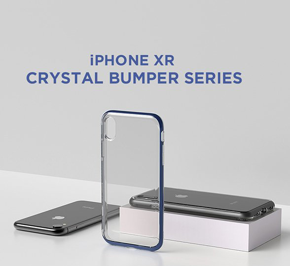 Чехол накладка VRS Design Crystal Bumper для iPhone Xr Коричневый - Изображение 108306