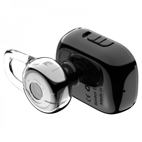 Беспроводная Bluetooth гарнитура для телефона Baseus Mini Wireless Earphone A02 Черная - Изображение 108848