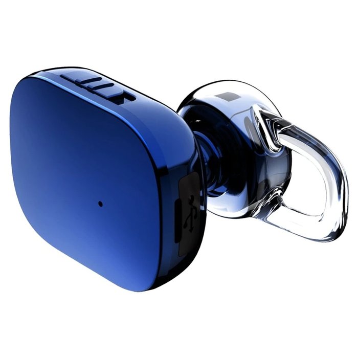 Беспроводная Bluetooth гарнитура для телефона Baseus Mini Wireless Earphone A02 Синяя - Изображение 108902
