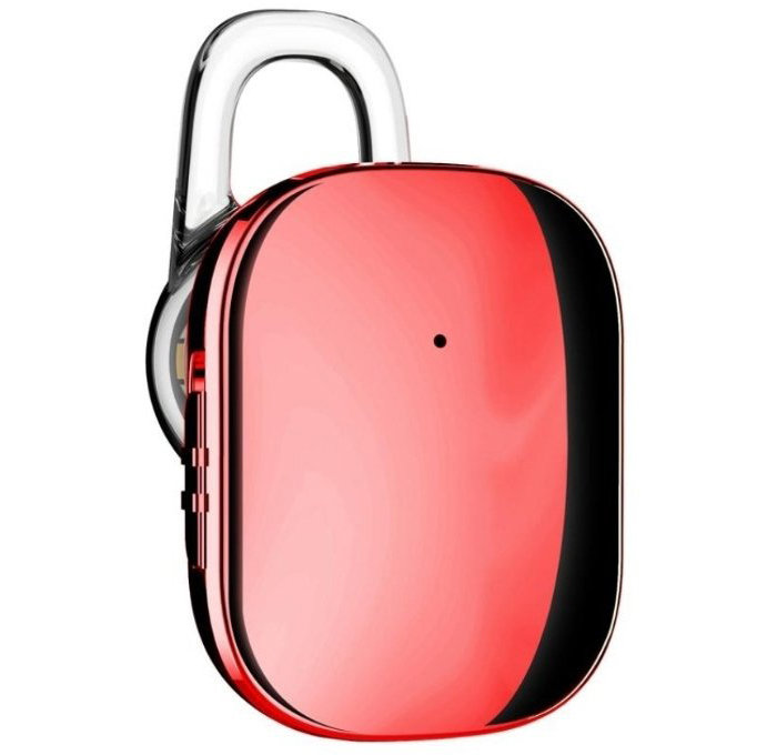 Беспроводная Bluetooth гарнитура для телефона Baseus Mini Wireless Earphone A02 Красная - Изображение 108941