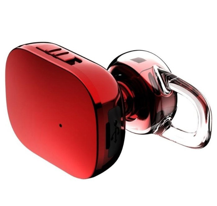 Беспроводная Bluetooth гарнитура для телефона Baseus Mini Wireless Earphone A02 Красная - Изображение 108944