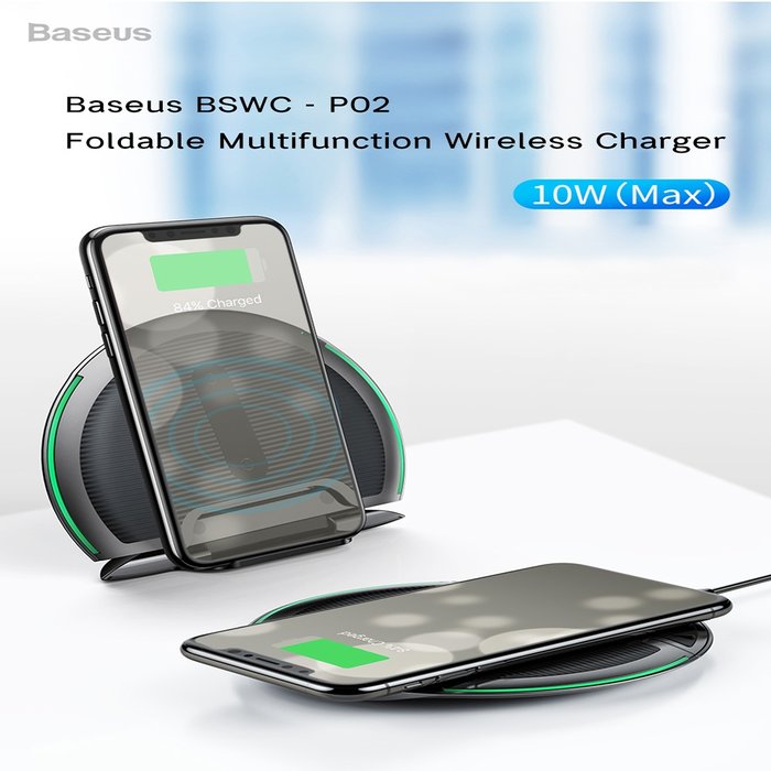 Беспроводная зарядка Baseus Wireless Charger Multifunction Серебро - Изображение 109097