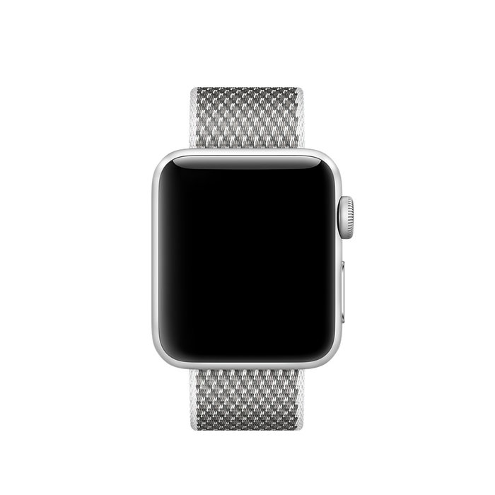 Ремешок нейлоновый Woven Nylon для Apple Watch (38мм) Серый - Изображение 109489