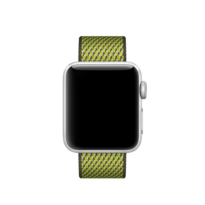 Ремешок нейлоновый Woven Nylon для Apple Watch (42мм) Зеленый - Изображение 109462
