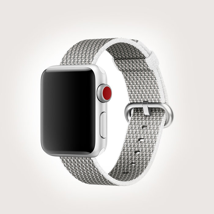Ремешок нейлоновый Woven Nylon для Apple Watch (42мм) Серый - Изображение 109381