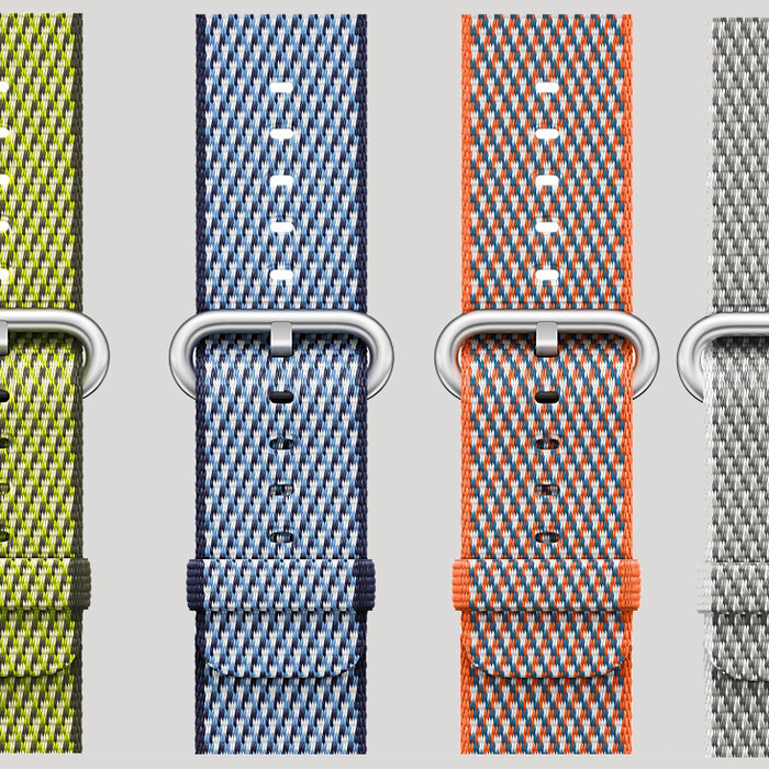 Ремешок нейлоновый Woven Nylon для Apple Watch (42мм) Оранжевый - Изображение 109413