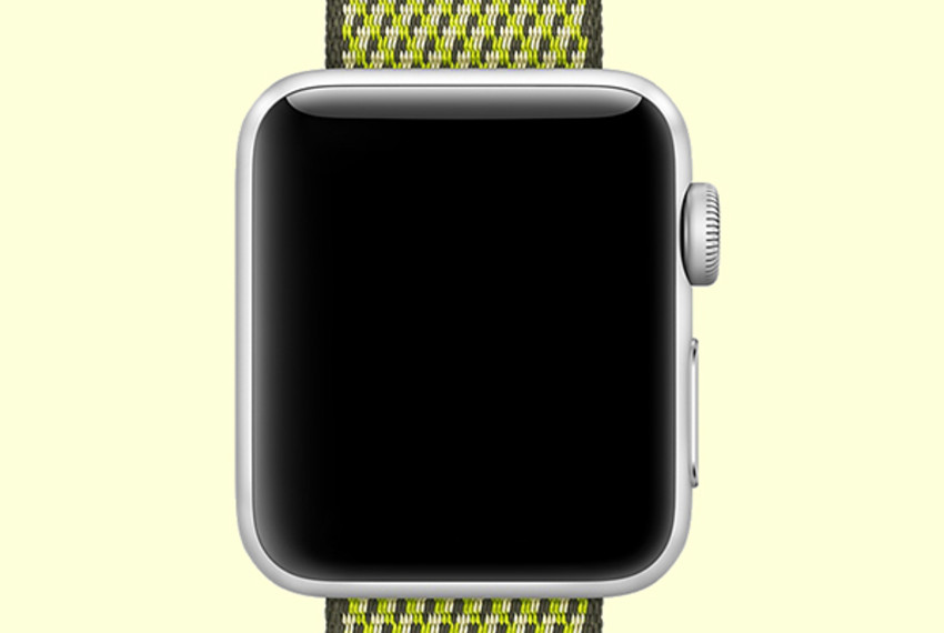 Ремешок нейлоновый Woven Nylon для Apple Watch (44мм) Зеленый