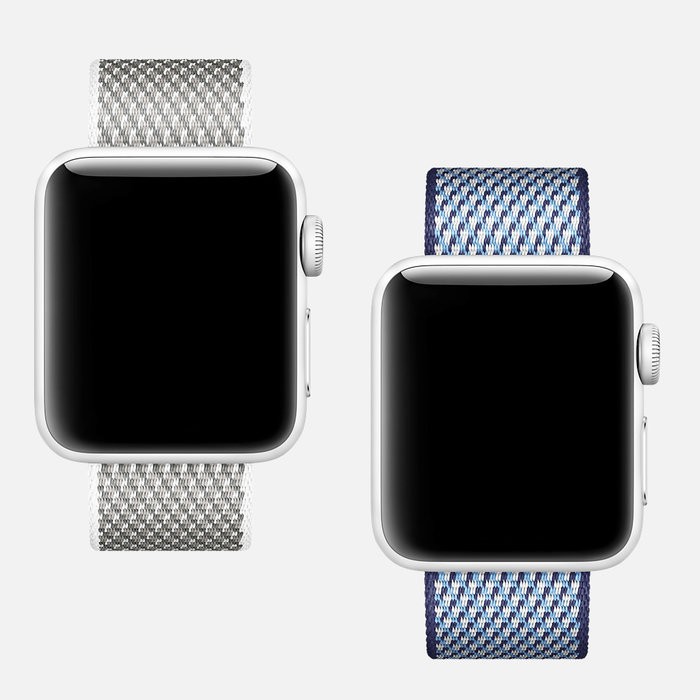 Ремешок нейлоновый Woven Nylon для Apple Watch (38мм) Серый - Изображение 109513