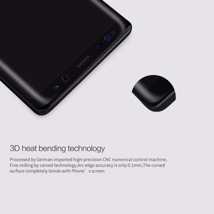 Защитное стекло Monarch 6D для Samsung Galaxy Note 9 Черное - Изображение 109992