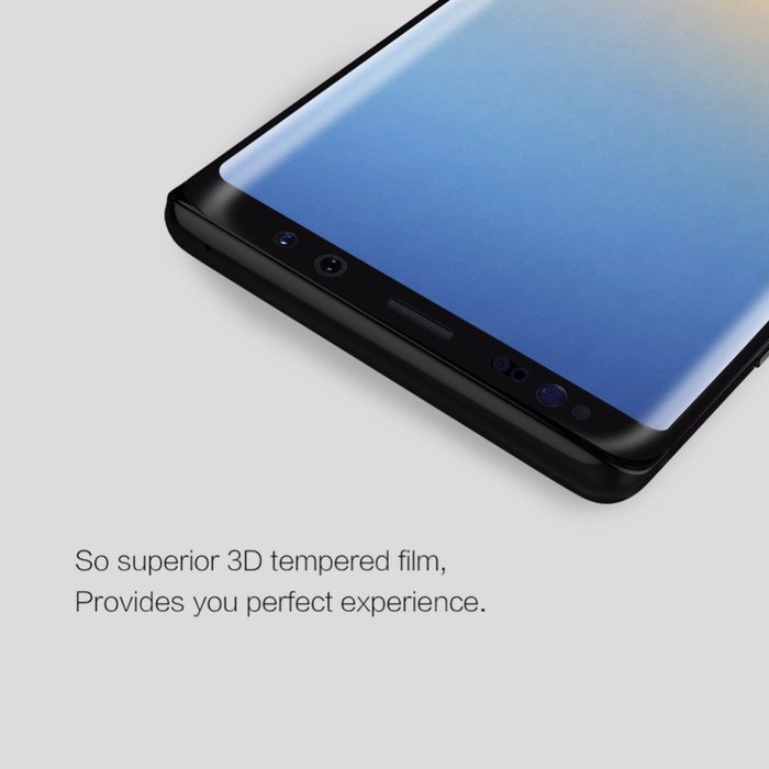 Защитное стекло Monarch 6D для Samsung Galaxy Note 9 Черное - Изображение 109995