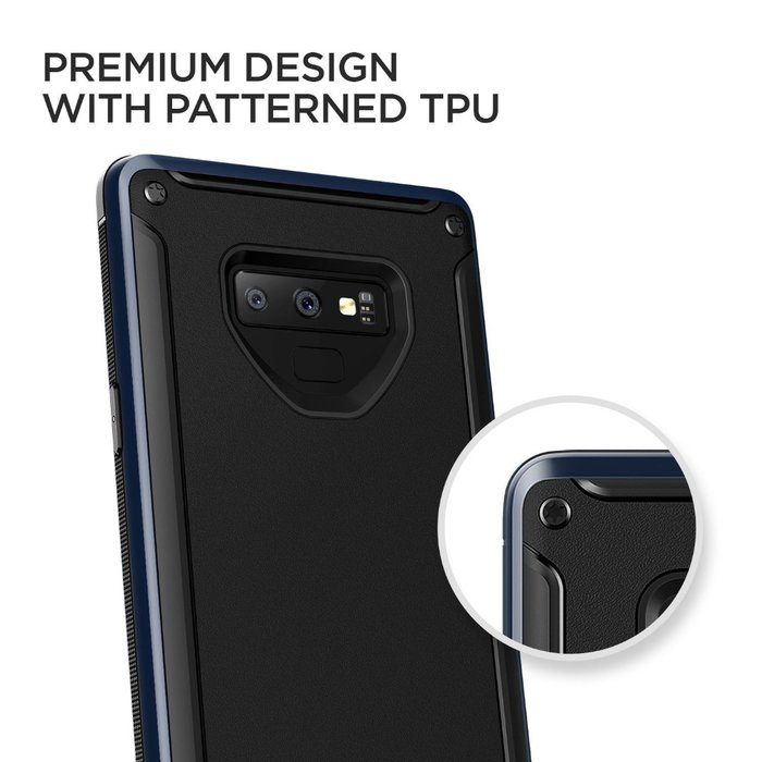 Чехол накладка VRS Design High Pro Shield для Samsung Galaxy Note 9 Синий - Изображение 110036