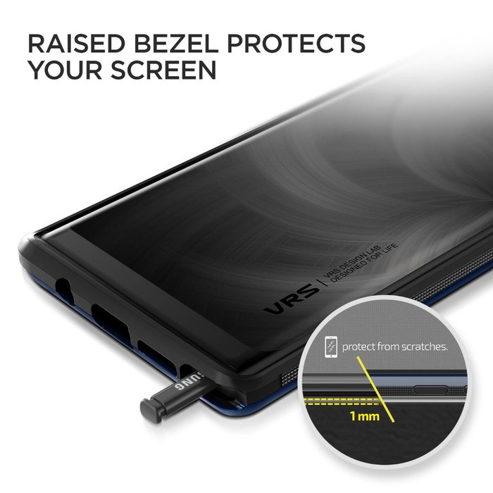 Чехол накладка VRS Design High Pro Shield для Samsung Galaxy Note 9 Синий - Изображение 110042