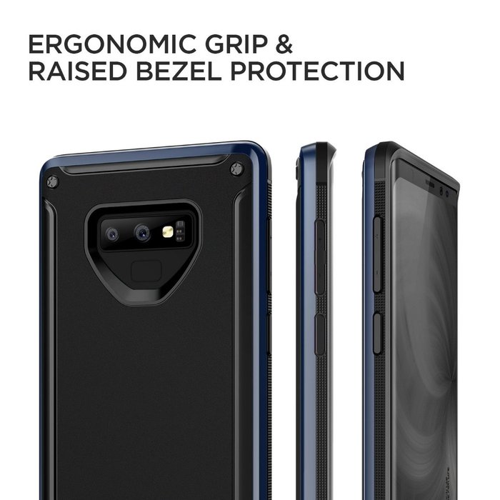 Чехол накладка VRS Design High Pro Shield для Samsung Galaxy Note 9 Синий - Изображение 110051