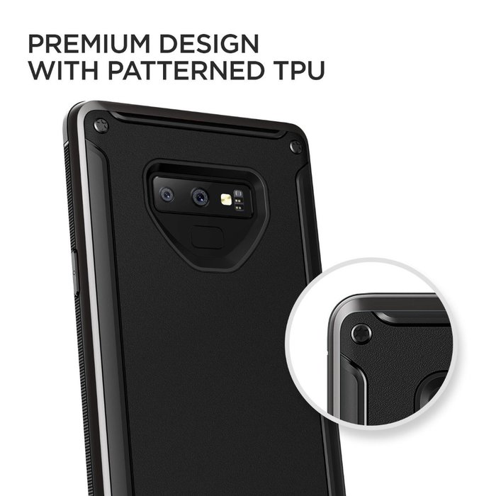 Чехол накладка VRS Design High Pro Shield для Samsung Galaxy Note 9 Черный - Изображение 110057