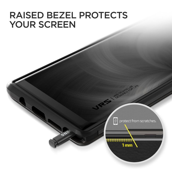 Чехол накладка VRS Design High Pro Shield для Samsung Galaxy Note 9 Черный - Изображение 110066