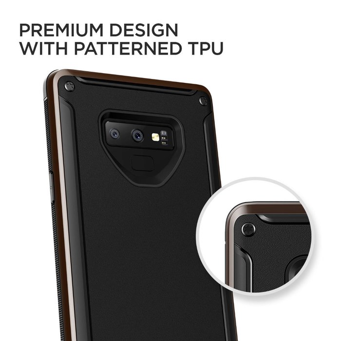 Чехол накладка VRS Design High Pro Shield для Samsung Galaxy Note 9 Коричневый - Изображение 110081