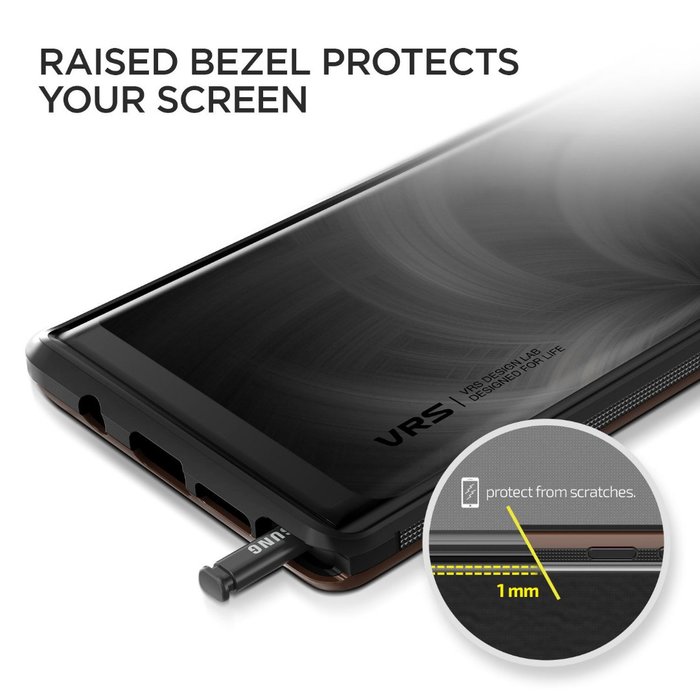 Чехол накладка VRS Design High Pro Shield для Samsung Galaxy Note 9 Коричневый - Изображение 110087