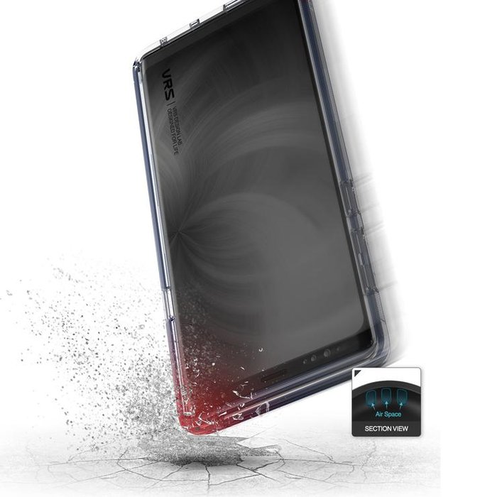Чехол накладка VRS Design Crystal Bumper для Samsung Galaxy Note 9 Синий - Изображение 110153