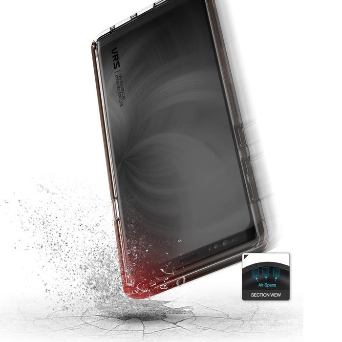 Чехол накладка VRS Design Crystal Bumper для Samsung Galaxy Note 9 Коричневый - Изображение 110168