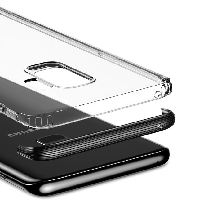 Чехол накладка Baseus Armor Case для Samsung Galaxy S9 Черный - Изображение 110477
