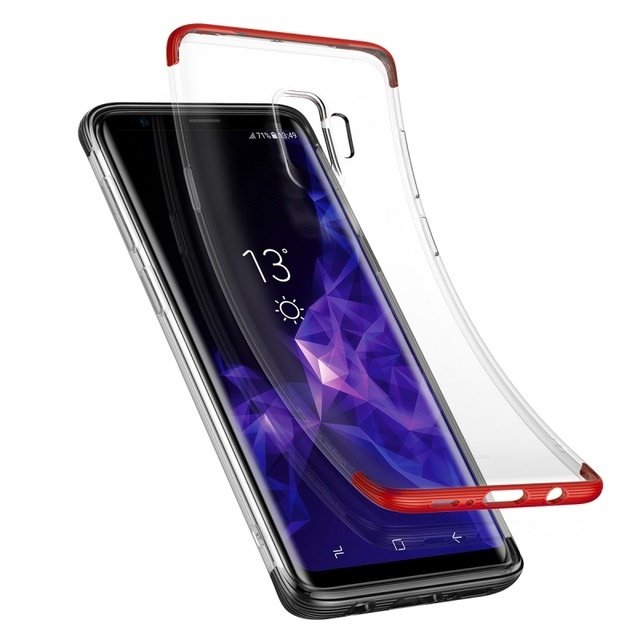 Чехол накладка Baseus Armor Case для Samsung Galaxy S9 Красный - Изображение 110531